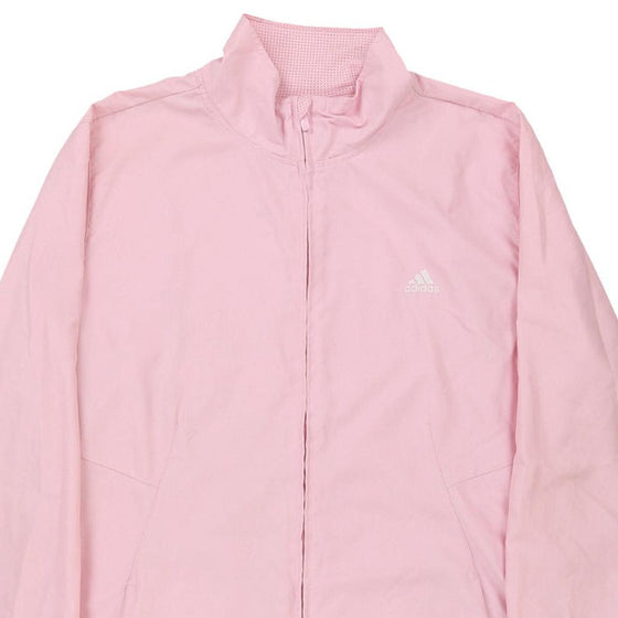 Vintage pink Adidas Track Jacket - womens x-large