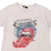 Vintage white The Rolling Stones T-Shirt - womens large