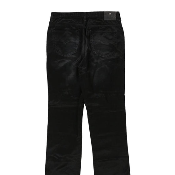 Vintage black Versace Trousers - womens 31" waist
