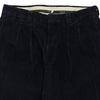 Vintage navy L.L.Bean Cord Trousers - mens 32" waist