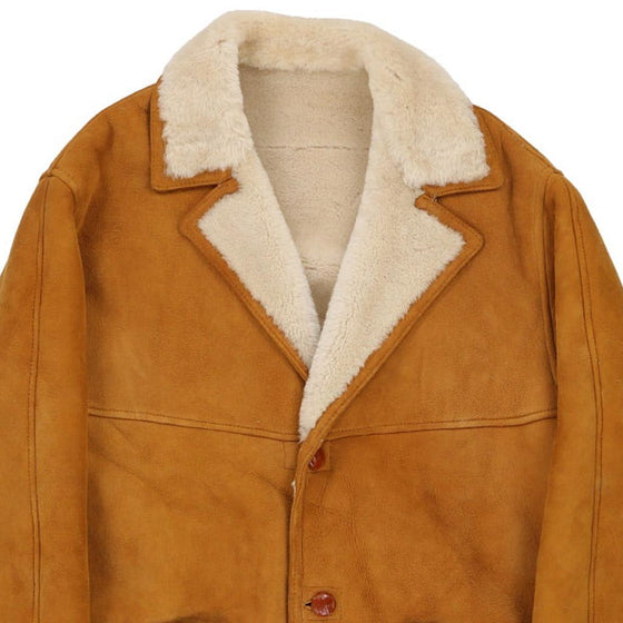 Vintage brown Burberry Suede Jacket - mens xx-large