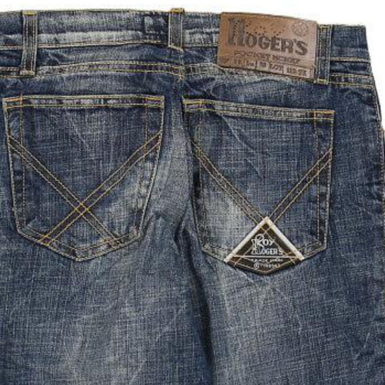 Roy Rogers Jeans - 28W UK 8 Light Wash Cotton - Thrifted.com