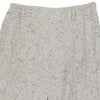 Max Mara Midi Skirt - 28W UK 8 Grey Virgin Wool - Thrifted.com