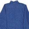 Les Copains Shirt - Medium Blue Cotton - Thrifted.com