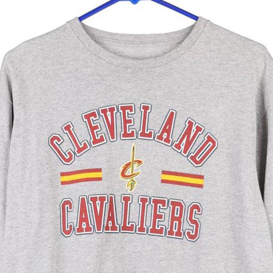 Vintage grey Cleveland Cavaliers Nba Long Sleeve T-Shirt - womens large