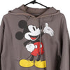 Vintage grey Mickey Mouse Disney Hoodie - womens medium
