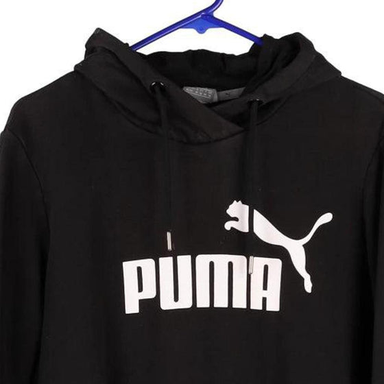 Vintage black Puma Hoodie - womens x-large