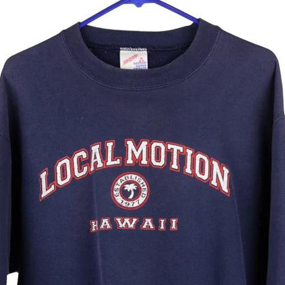 Vintage navy Hawaii Jerzees Sweatshirt - womens medium