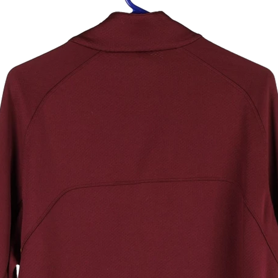 Vintage burgundy Nike Track Jacket - mens medium