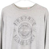 Vintage grey Madison, Tennessee Harley Davidson Long Sleeve T-Shirt - mens medium
