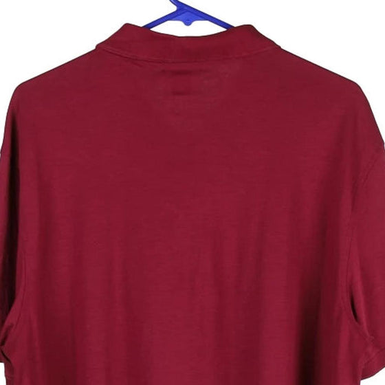 Vintage red Calvin Klein Polo Shirt - mens x-large