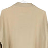 Vintage beige Timberland Long Sleeve Polo Shirt - mens large