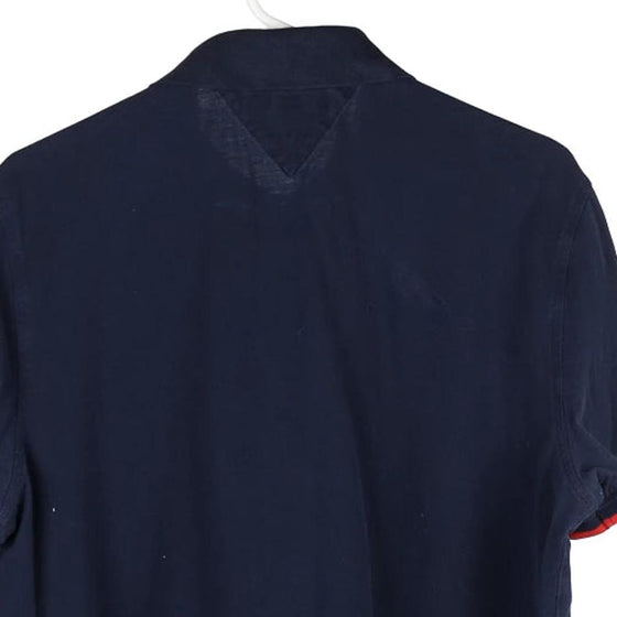 Vintage navy Tommy Hilfiger Polo Shirt - mens large