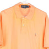 Vintage orange Ralph Lauren Polo Shirt - mens x-large