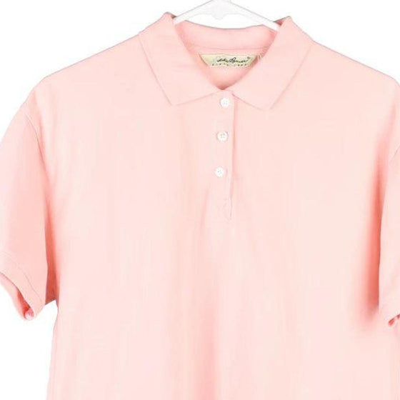 Vintage pink Eddie Bauer Polo Shirt - womens medium