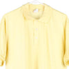 Vintage yellow Hartwell Polo Shirt - mens x-large