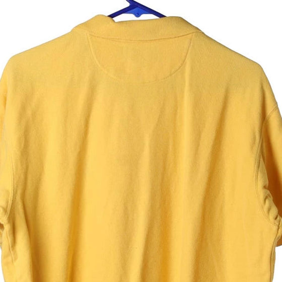 Vintage yellow Chaps Ralph Lauren Polo Shirt - mens medium