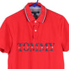 Vintage red Tommy Hilfiger Polo Shirt - mens medium