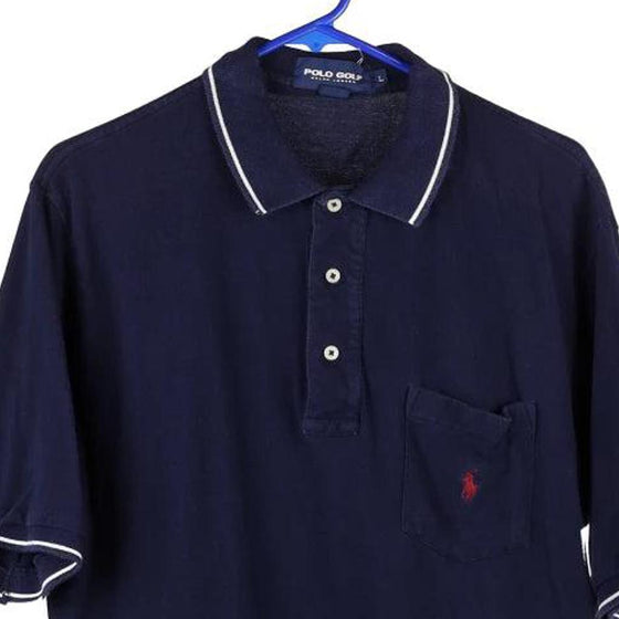 Vintage navy Ralph Lauren Polo Shirt - mens large