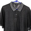 Vintage black Calvin Klein Polo Shirt - mens x-large