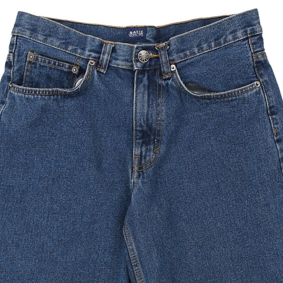 Vintage blue Basic Editions Denim Shorts - mens 32" waist