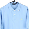 Vintage blue Polo Ralph Lauren Polo Shirt - mens x-large