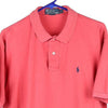 Vintage pink Polo Ralph Lauren Polo Shirt - mens large