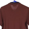 Vintage burgundy Lacoste Polo Shirt - mens small