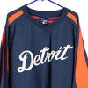 Vintage navy Detroit Tigers Stitches Jacket - mens xx-large