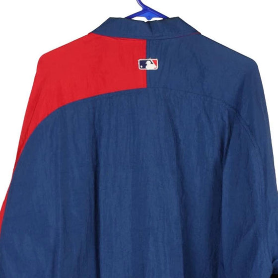 Vintage blue Cleveland Indians Starter Jacket - mens x-large