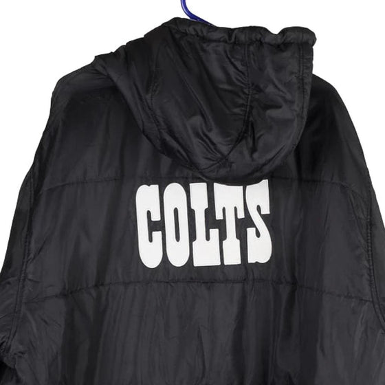Vintage black Indianapolis Colts Nfl Puffer - mens xx-large