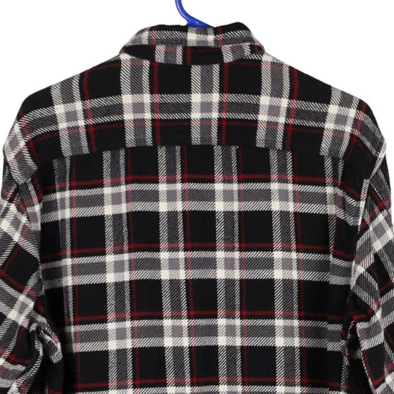 Vintage black G.H. Bass & Co Flannel Shirt - mens medium