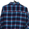 Vintage blue Backpacker Flannel Shirt - mens x-large