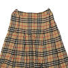 Vintage brown Burberry Pleated Skirt - womens 28" waist