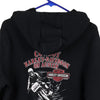 Vintage black Austin Texas Harley Davidson Hoodie - mens large