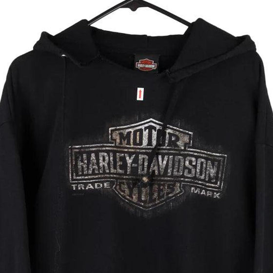 Vintage black Canada Harley Davidson Hoodie - mens large