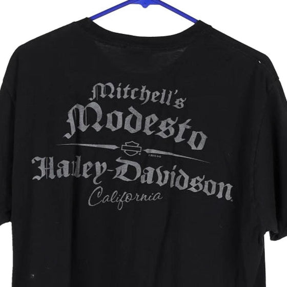 Vintage black California Harley Davidson T-Shirt - mens x-large