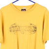 Vintage yellow Mechanicsburg Pennsylvania Harley Davidson T-Shirt - mens large