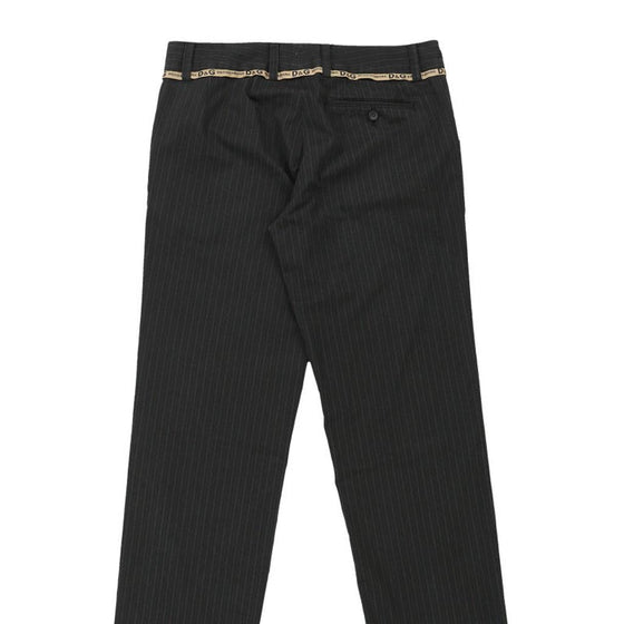 Vintage black Dolce & Gabbana Trousers - womens 33" waist