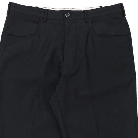 Vintage navy Armani Jeans Trousers - mens 33" waist