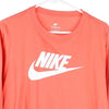 Vintage orange Nike Long Sleeve T-Shirt - womens x-large