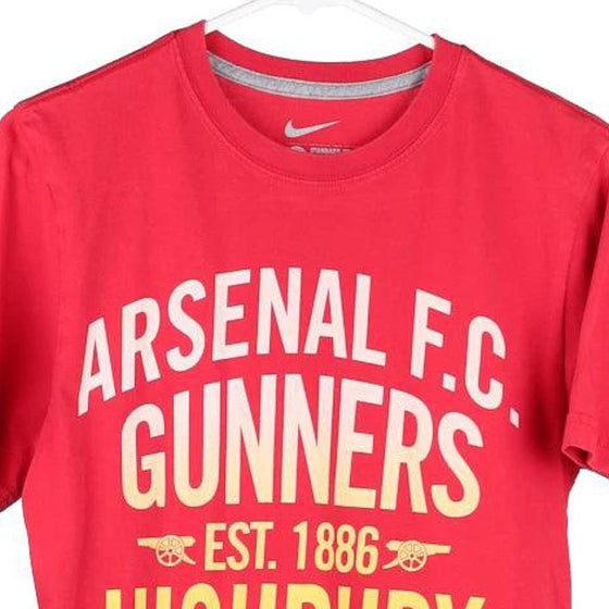 Vintage red Arsenal FC Nike T-Shirt - mens small