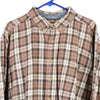 Vintage brown Woolrich Overshirt - mens xx-large