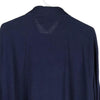 Vintage navy Tommy Hilfiger Long Sleeve Polo Shirt - mens x-large