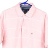 Vintage pink Tommy Hilfiger Polo Shirt - mens large