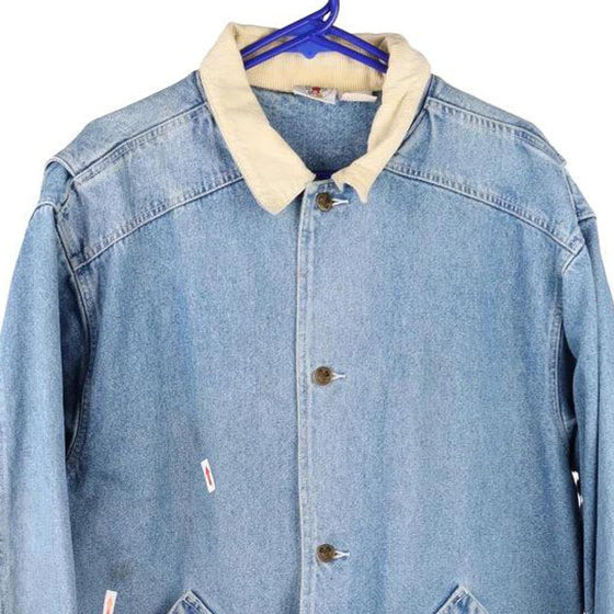 Vintage blue Mickey & Co. Denim Jacket - mens xx-large