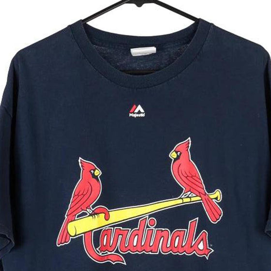 Vintage blue St. Louis Cardinals Majestic T-Shirt - mens x-large