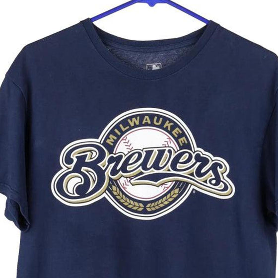 Vintage blue Milwaukee Brewers Mlb T-Shirt - mens medium
