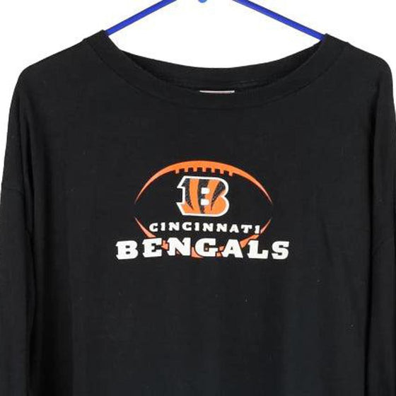 Vintage black Cincinnati Bengals Nfl Long Sleeve T-Shirt - mens x-large