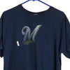 Vintage blue Milwaukee Brewers Majestic T-Shirt - mens large